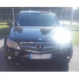 Mercedes Classe C W204 griglia cromata amg