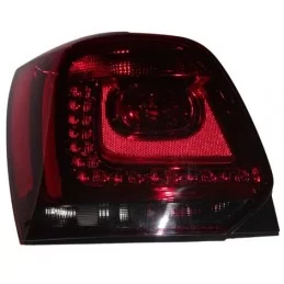 Polo 6R körsbärsröda LED-bakljus