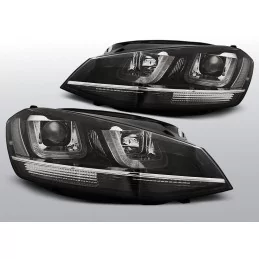 Fari anteriori a LED U VW Golf 7 Chrome line