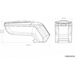 Armlehne Renault Twingo