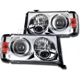 Faros delanteros Mercedes Clase E W124 85-93 cromo