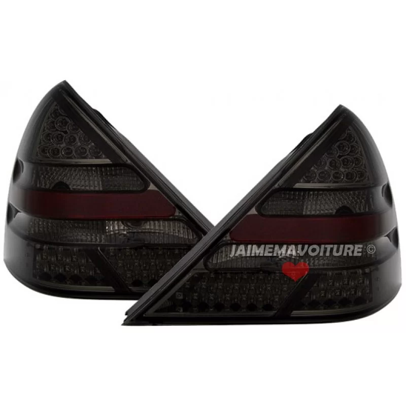 Mercedes SLK R170 black led taillights