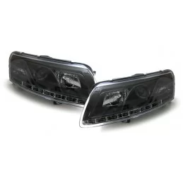 Fari anteriori a LED allo xeno Audi A6 Devil eyes tuning