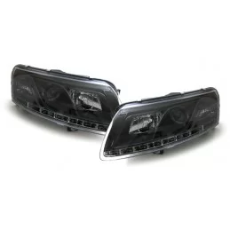 Xenon LED-frontljus Audi A6 Devil eyes tuning strålkastare
