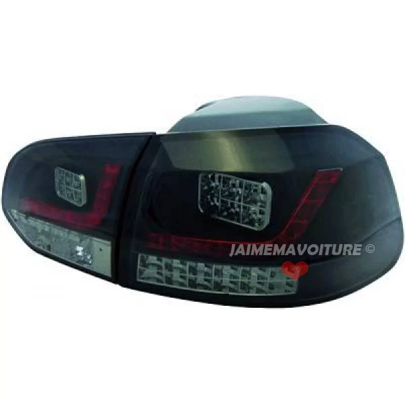 Taillights led Golf 6 R black