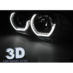 Phares avants angel eyes 3D BMW Série 5 E39