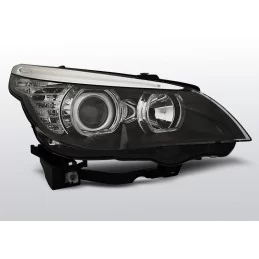 Angel eyes Led koplampen BMW 5 Reeks Zwart