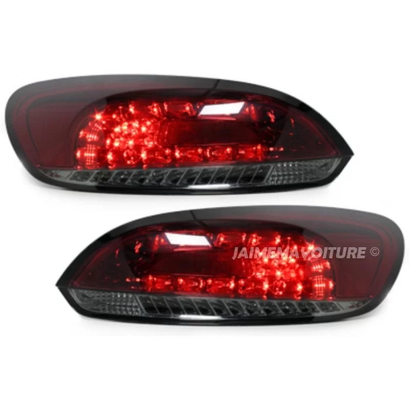 Led bakljus Scirocco Smoked Red