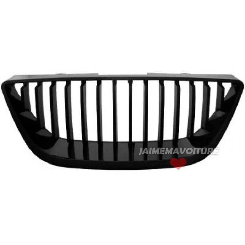 Svart grill utan Seat Ibiza 6J-logotyp