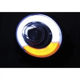 LED-strålkastare Mini Cooper look xenon billigt pris