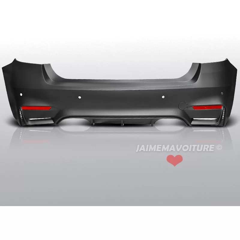 M3 look achterbumper voor BMW 3 Reeks F30