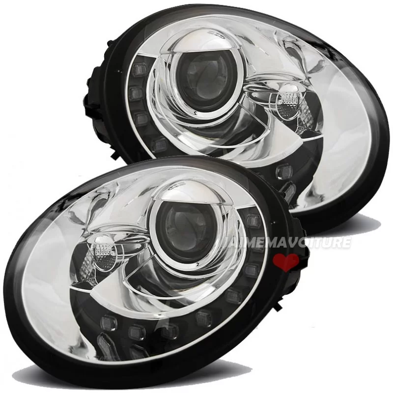 LED-lampor VW Beetle 1998-2005 krom