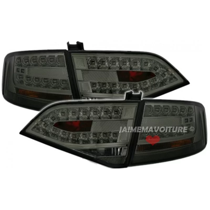 Fanali posteriori Audi A4 B8 Led fumé nero