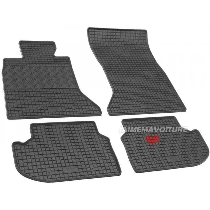 Tappetini in gomma BMW Serie 5 Sedan F10 LCI / Touring/Combi F11 LCI 14-