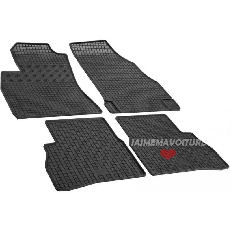 Gummimattor Fiat Doblo II Typ 152/263 5-sitsig 10-