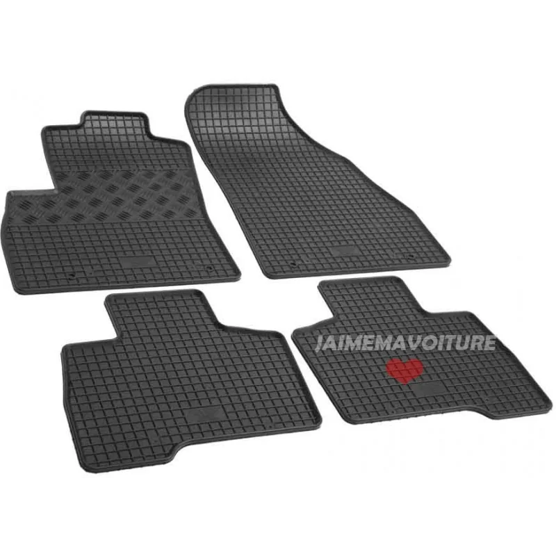 Gummimattor Fiat Fiorino III Typ 225 5-sitsig 07-