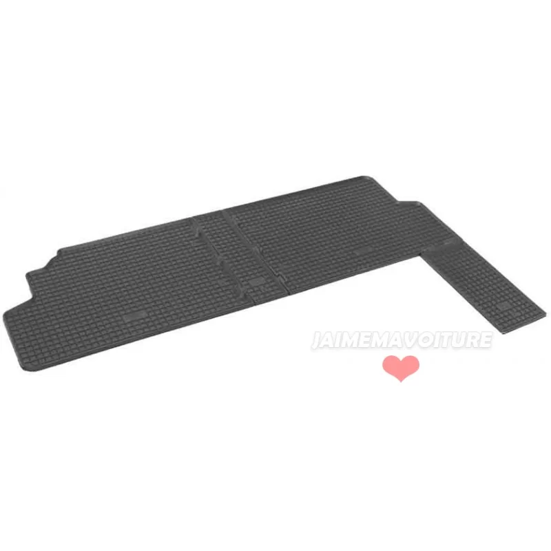 Tapis caoutchouc Fiat Scudo II Type 220 place arrière 07-