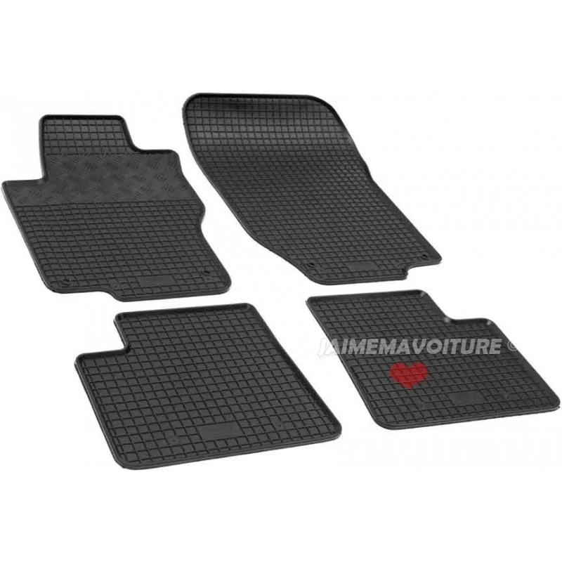 Tapis caoutchouc Mercedes-Benz GL X164 06-12