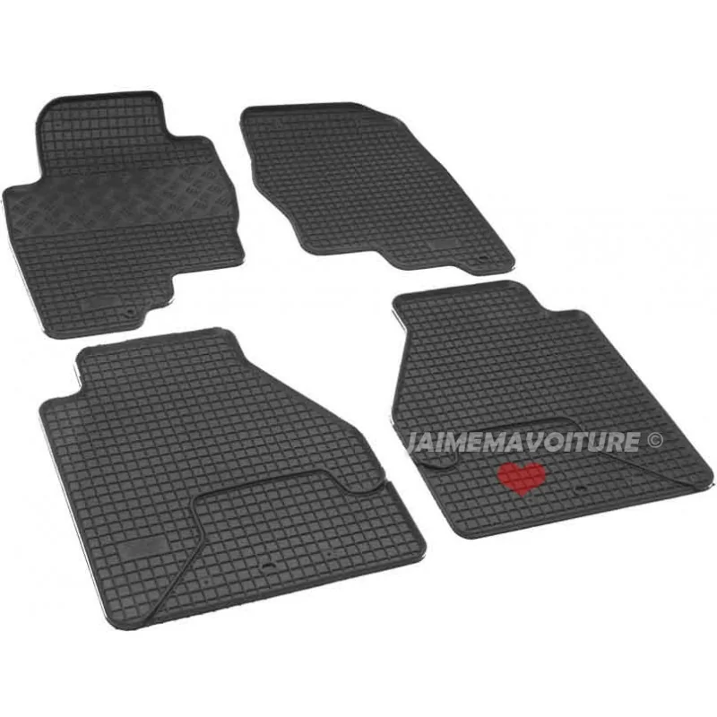 Tapis caoutchouc Nissan Pathfinder III R51 04-10