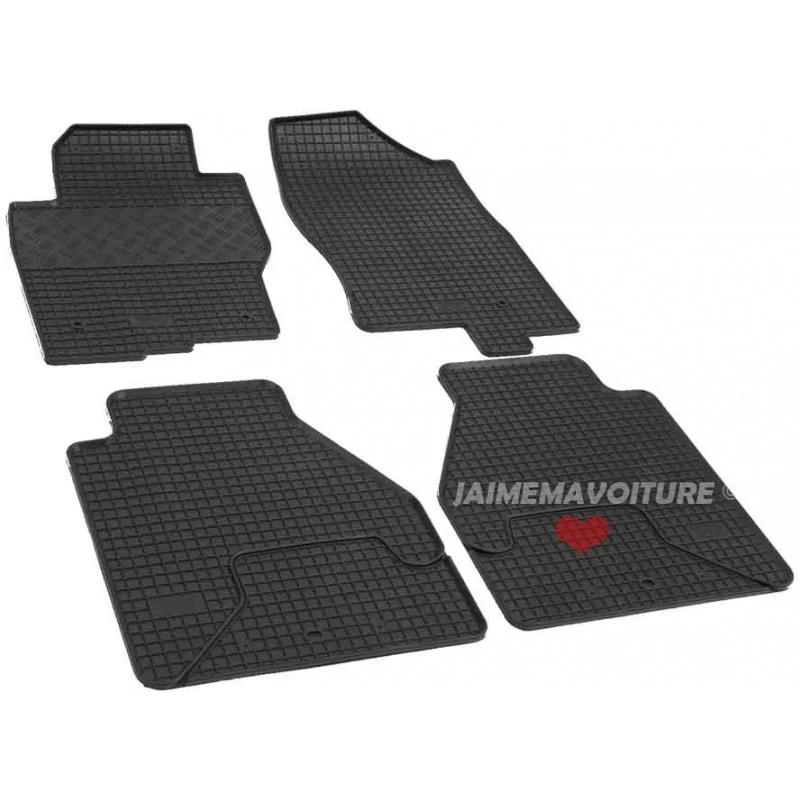 Tapis caoutchouc Nissan Pathfinder III R51 Facelift 10-13