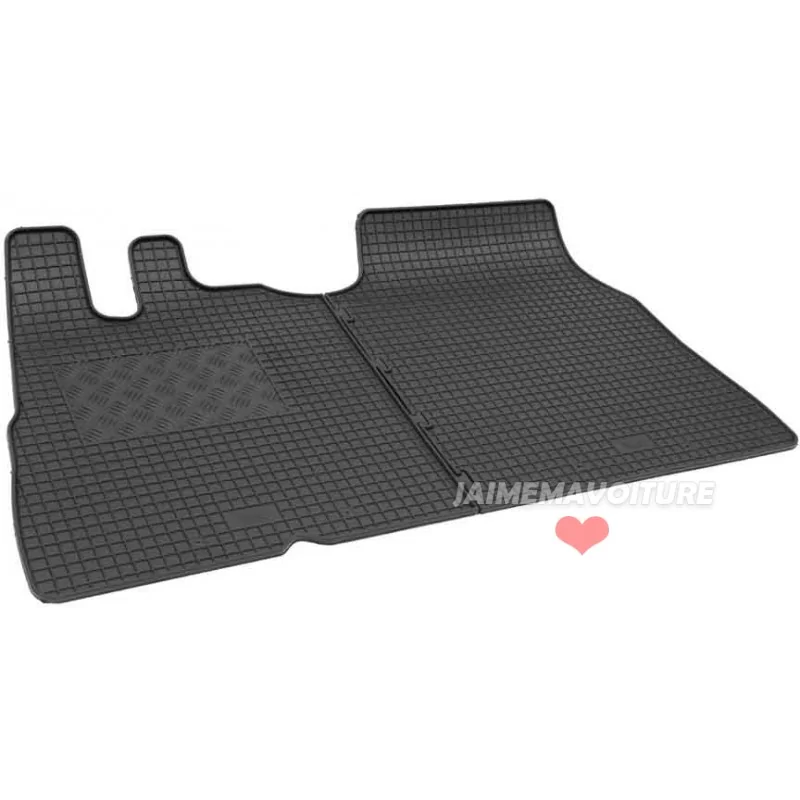 Tapis caoutchouc Peugeot Boxer II Facelift 3 places 02-06