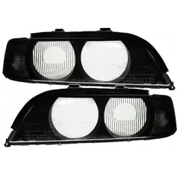 Black BMW series 5 E39 Xenon front lights mask