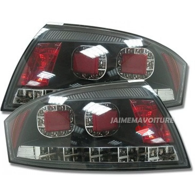 Fanali posteriori Audi TT Led Rosso Nero