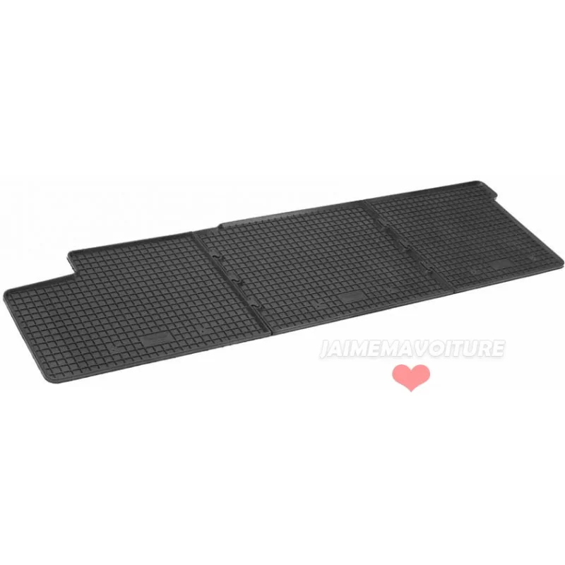 Rug rubber for Volkswagen Transporter T5 (rear seat) (0314)