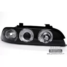 Angel eyes framljus BMW 5-serie E39 Sonar Black