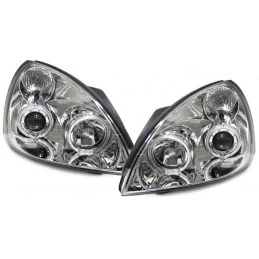 Fari anteriori Angel eyes CCFL Renault Clio 2