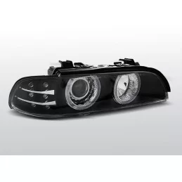 BMW Serie 5 E39 fari angel eyes con indicatori di direzione a LED