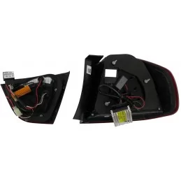 Fari posteriori a LED BMW Serie 3 E90 LCI rosso scuro