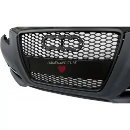 Zwarte Audi RS3 grille