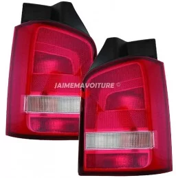 VW T5 facelift luci posteriori Rosso bianco