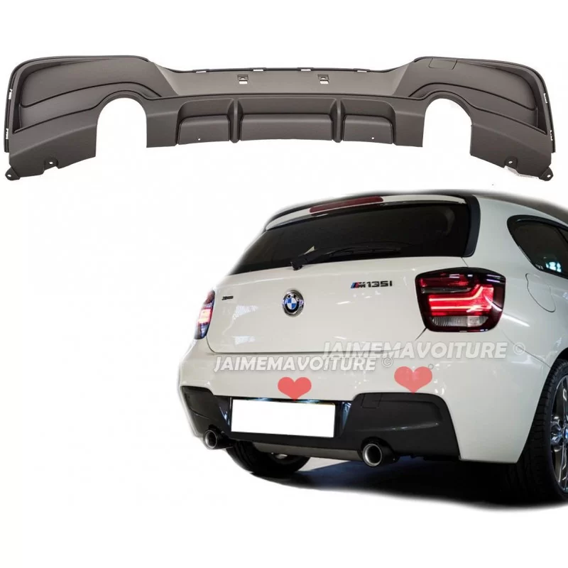 BMW 1-serie Performance bakre diffusor