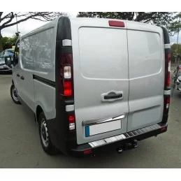 Opel Vivaro lasttröskel i borstad aluminium