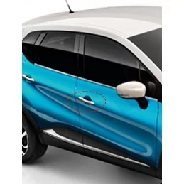 Couvre poignée de porte alu chrome keyless Renault Captur H1S2