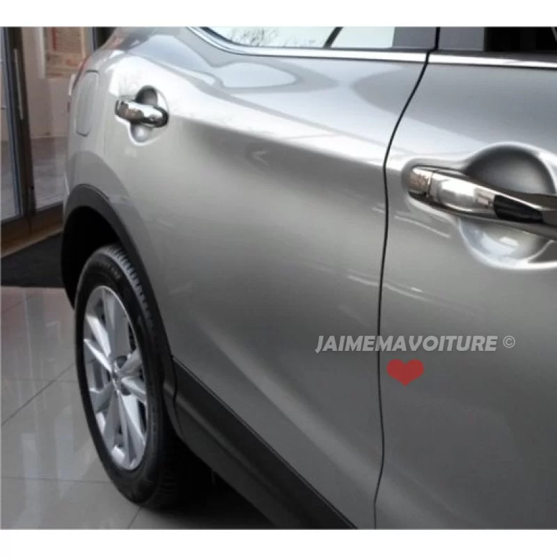 Aluminium dörrhandtagsskydd krom nyckellös Renault Kadjar