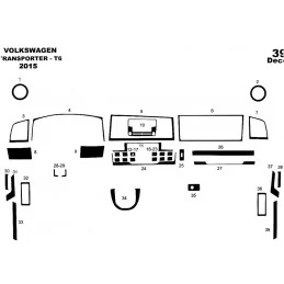 Inserto cruscotto VOLKSWAGEN Tiguan 17 pezzi