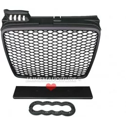 Svart Audi RS4-grill