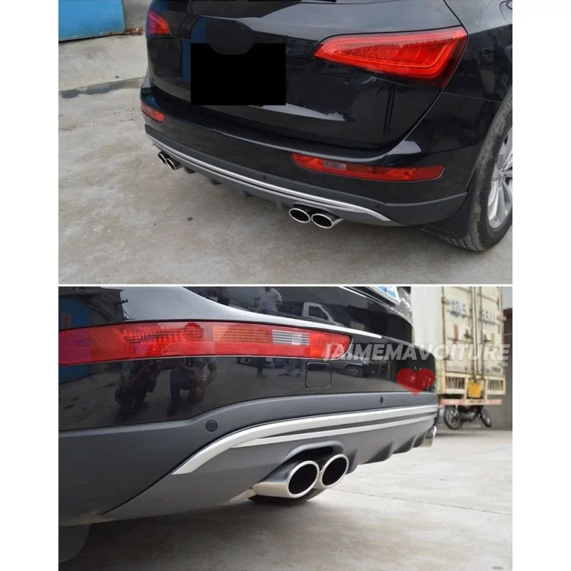 Kit diffuser spoiler and exhaust tips AUDI SQ5 2012-2016