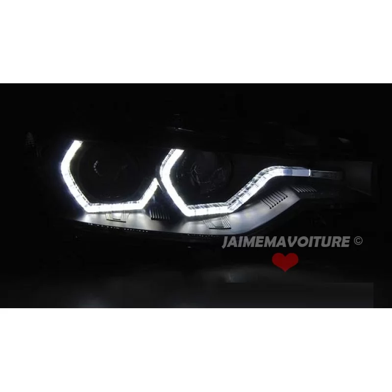 Beleuchtung LED-Engelsaugen BMW 3er F30 F31