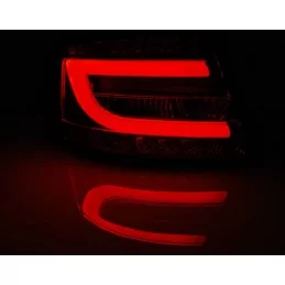 Bakljus led rör för Audi A6 rökt röd 7 stift