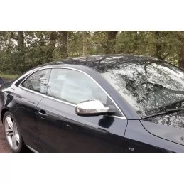 Spegelkåpor i kromad aluminium Audi A5 2012-