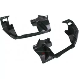 Mercedes A-klass A45 AMG Facelift diffusor kit BLACK EMBOULDERS