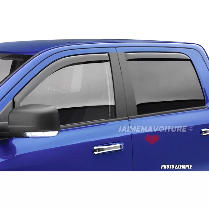 Front deflectors / rear VW AMAROK after 2009