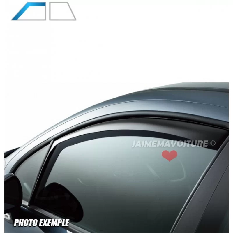 Front deflectors SUZUKI SPLASH 5 doors after 2008