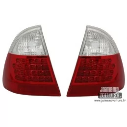 BMW E46 Touring LED-bakljus Röd Vit