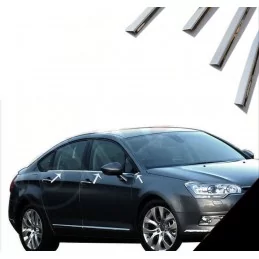 Outline of window chrome aluminum 6 Pcs stainless CITROËN C5