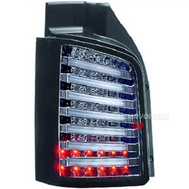 Hinten Lichtbalken led Schwarz / Chrom VW T5 2010 - 2015